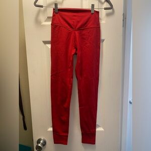 Balance Athletica/Vitality Red Leggings